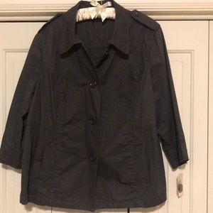 Dark slate jacket